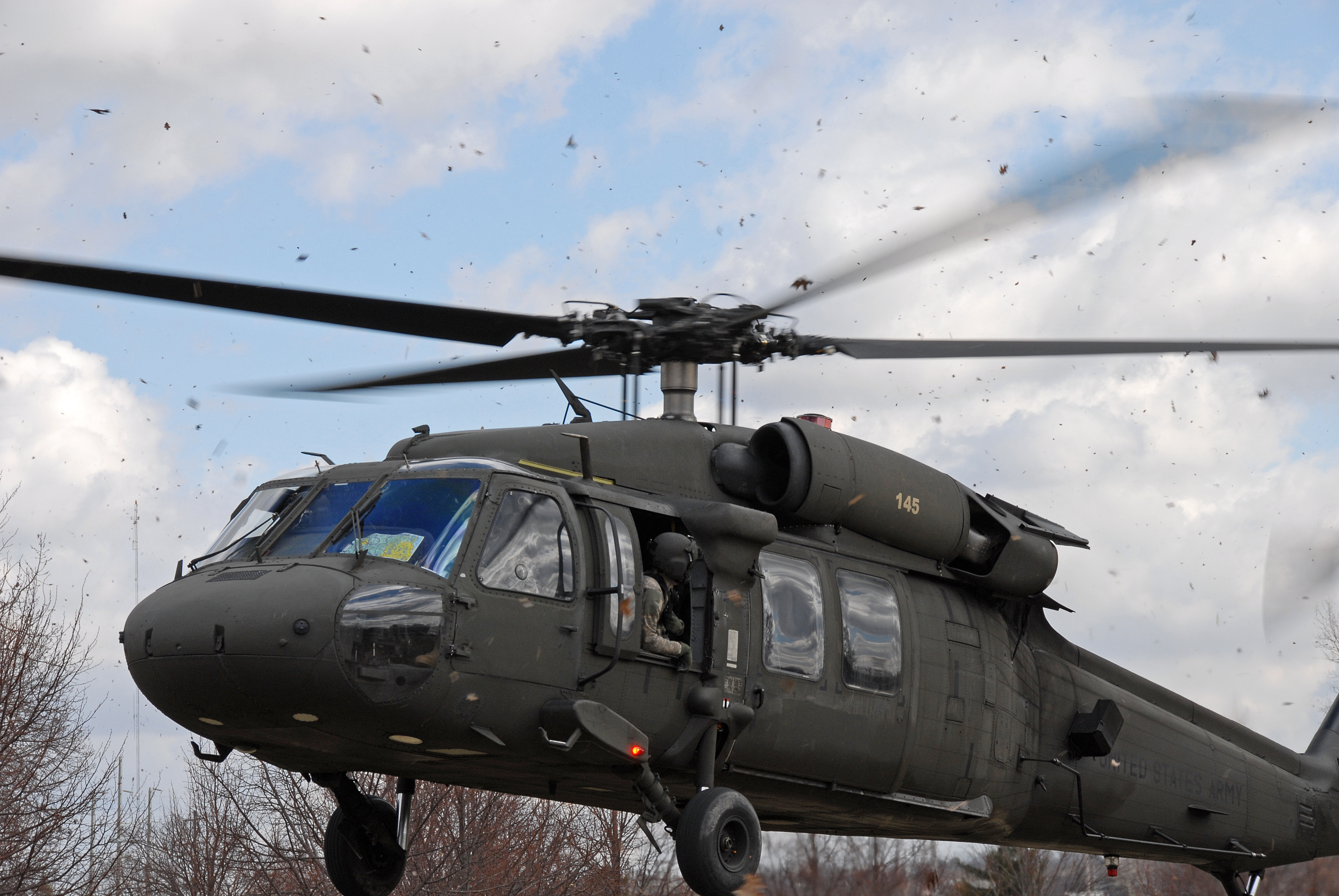 Drone Collides With Us Army Black Hawk Helicopter Over New York