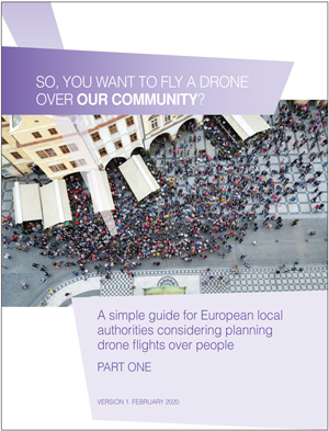 Guide to urban air mobility for local authorities. Cover image