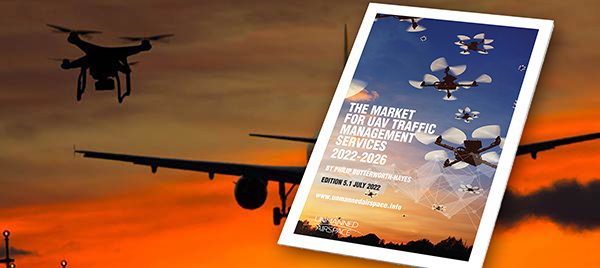 Market for UAV Traffic Management report. Main image