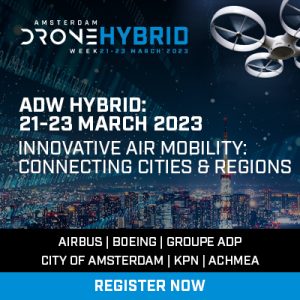 Amsterdam Drone Week advert. Click for website