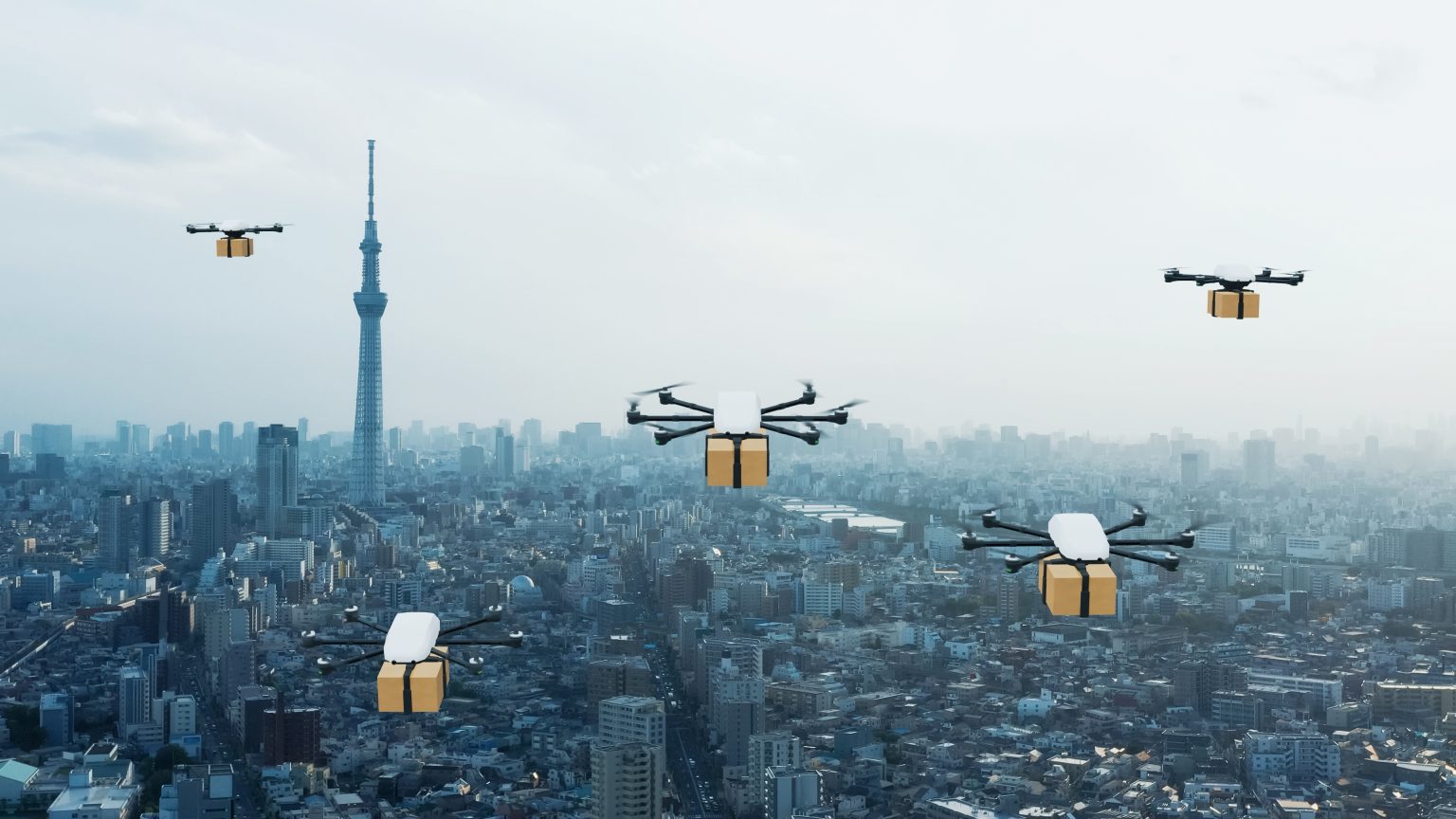 Remote Split Operations Scaling cellular command-and-control capability for multiple drone ...