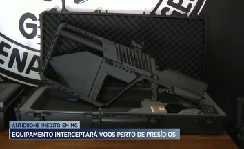 Government officials in Brazil use DroneShield's DroneGun Tactical
