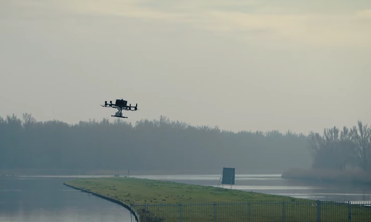 AirHub supports water inspection operations during Europe’s dry summer