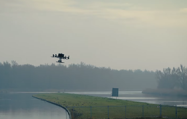 AirHub supports water inspection operations during Europe’s dry summer