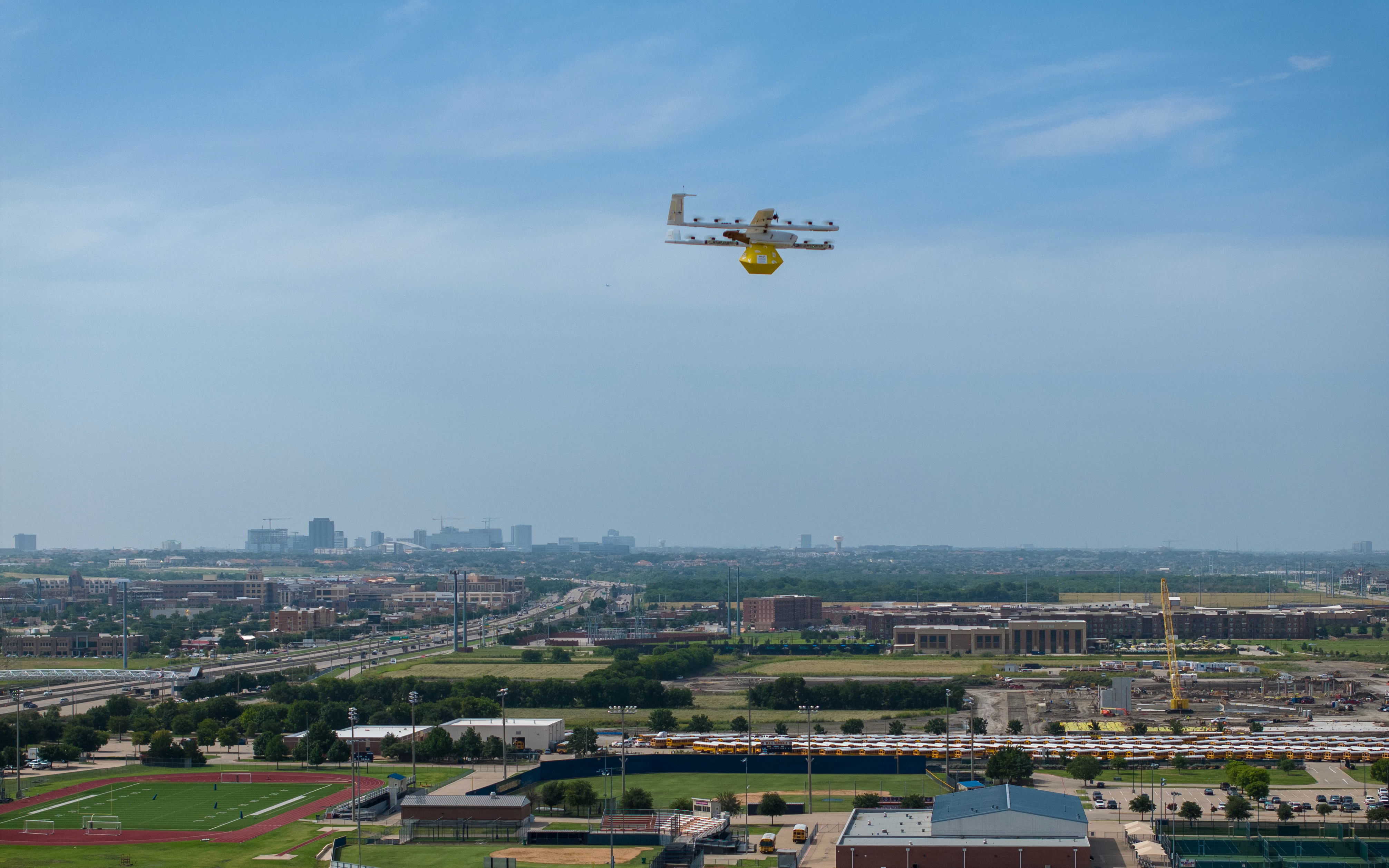 Wing “completed nearly 1,000 drone deliveries inside World Cup TFRs”